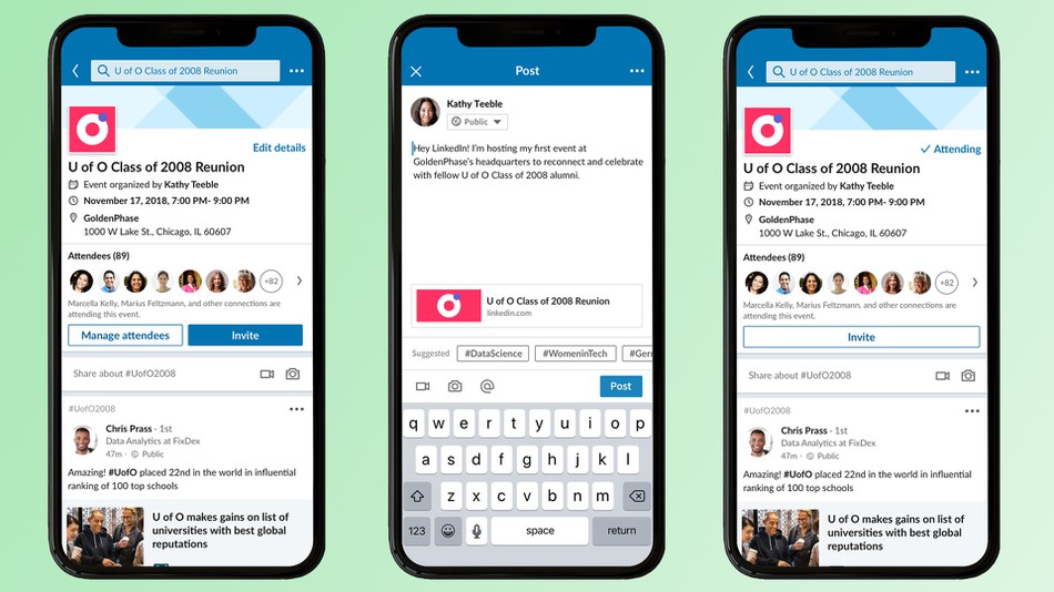 LinkedIn Event App