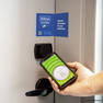 Hilton's CleanStay door seal