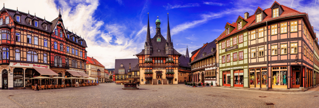 German market place